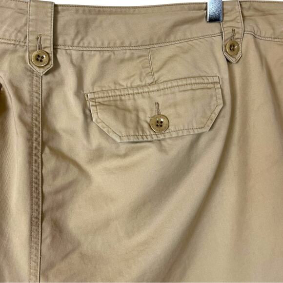 Lauren Ralph Lauren Pants Khaki Carfo Pocket Tan Safari Women’s Plus Size 18W - Picture 7 of 9